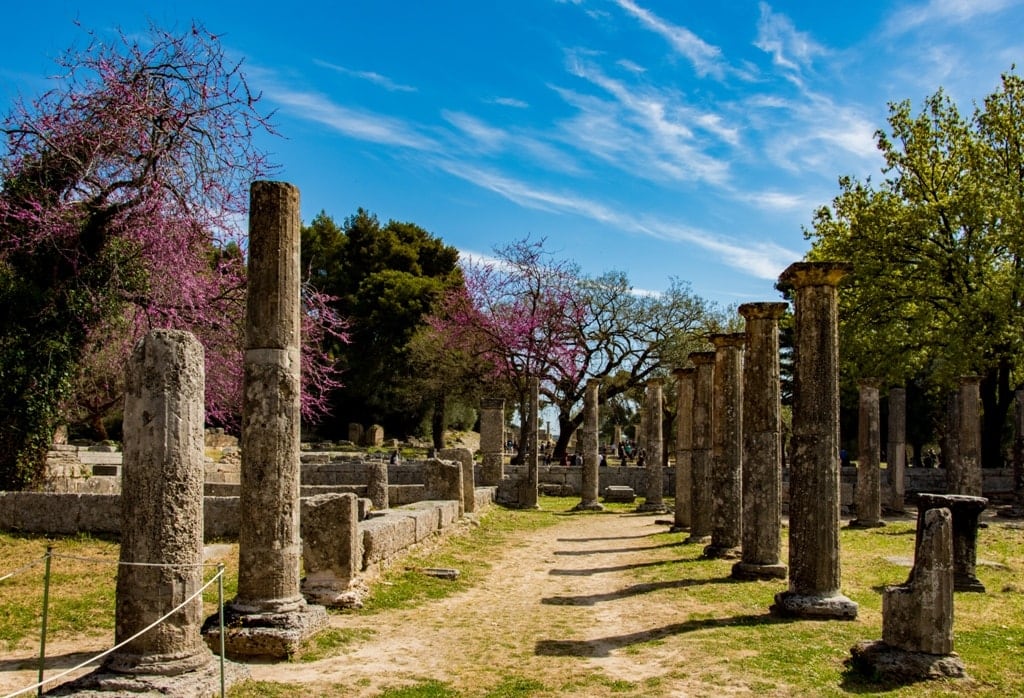 Ancient Olympia in Mainland Greece