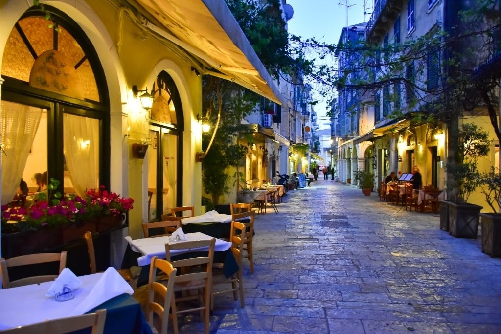 Corfu - best party islands in Greece