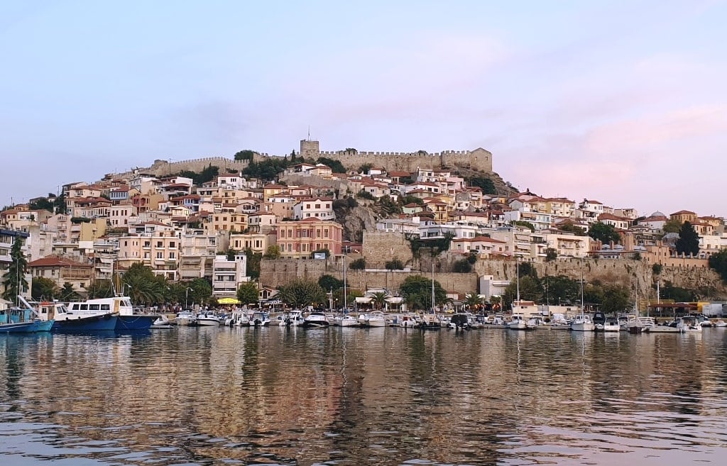 City of Kavala in Mainland Greece