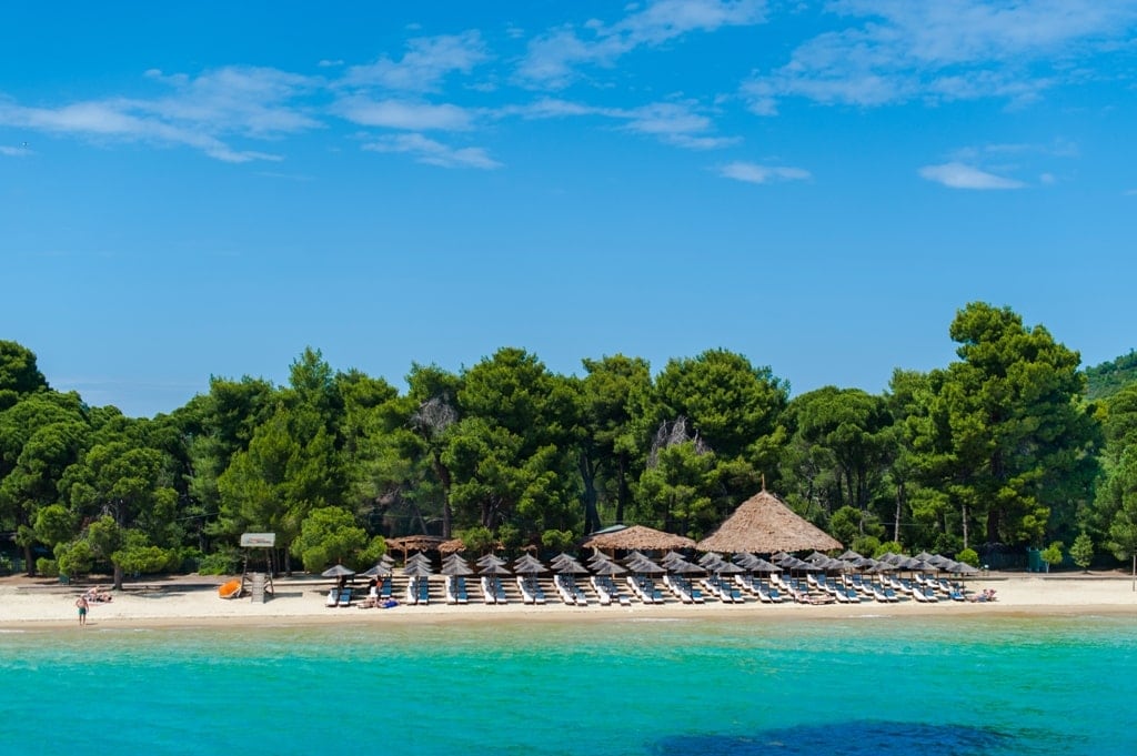 Skiathos is the one of the best greek islands for beaches