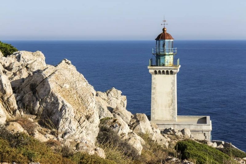 Light House in Cape Tenaro,Greece
