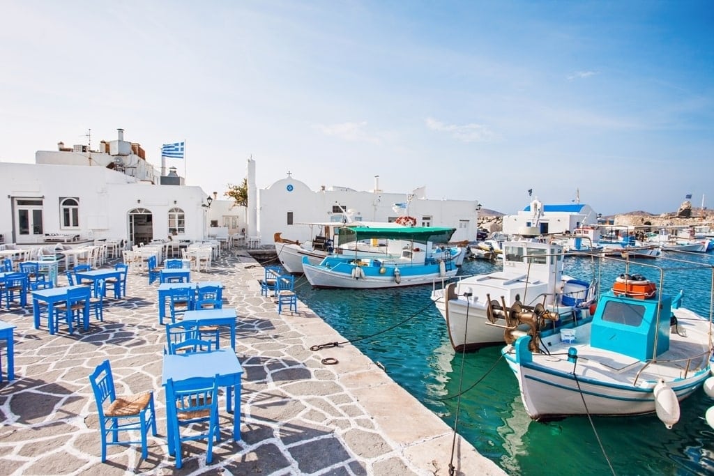 Paros is part of the Cyclades Group of Greek Islands
