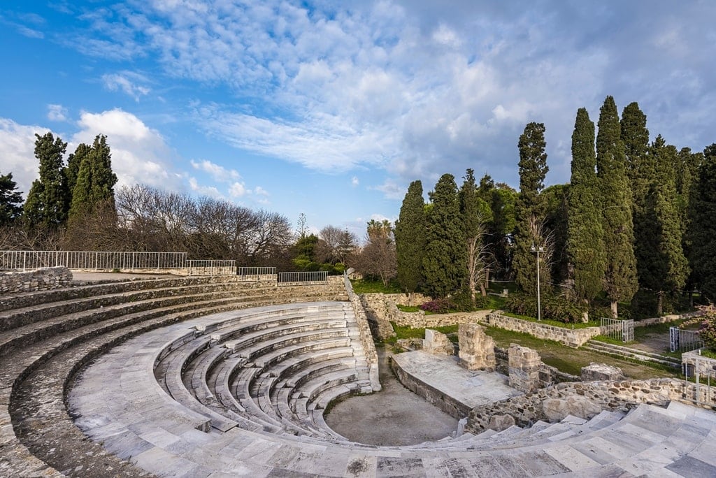 Roman Odeon of Kos island - Ancient Theatres in Greece
