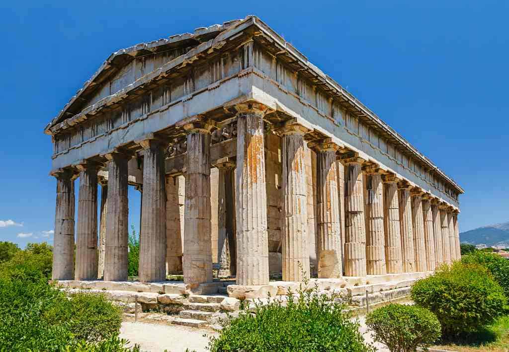 Temple of Hephaestus - Buildings in Athens