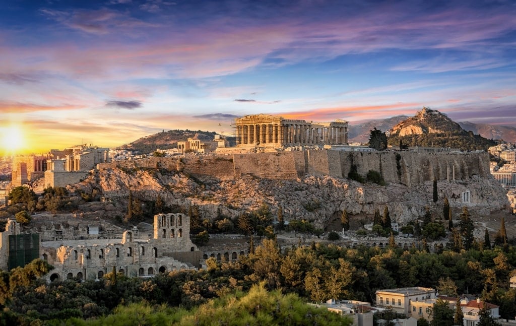 Acropolis of Athens - Breathtaking Landscapes in Greece