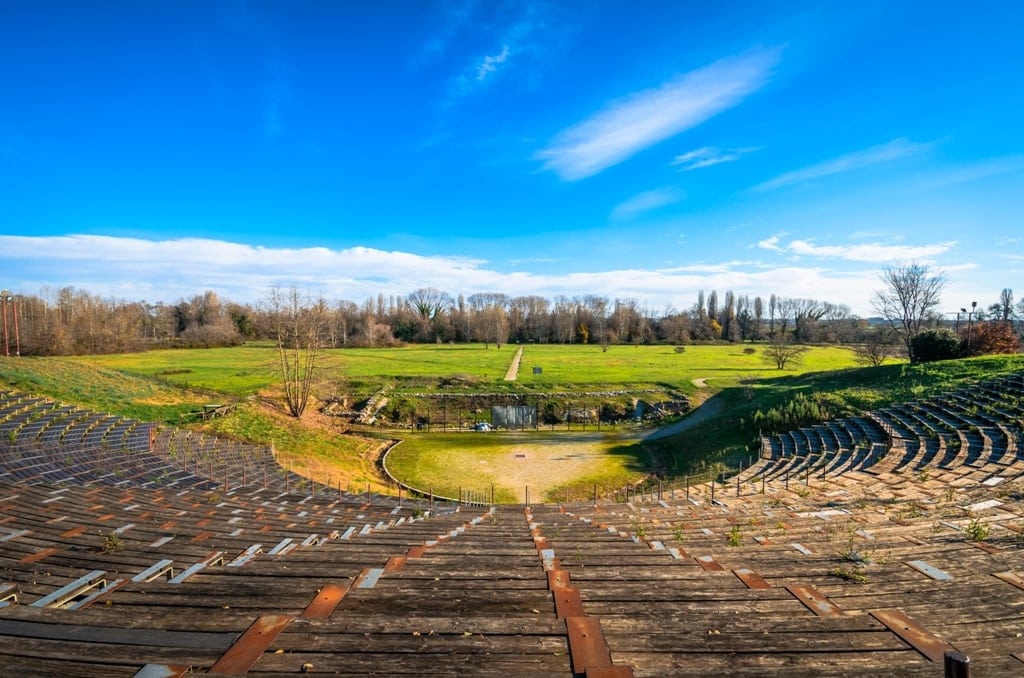Theatre of Dion - Great theaters in Greece