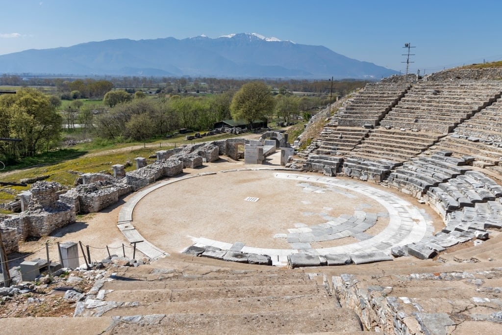 Theatre of Philippi - Ancient theatres in Greece