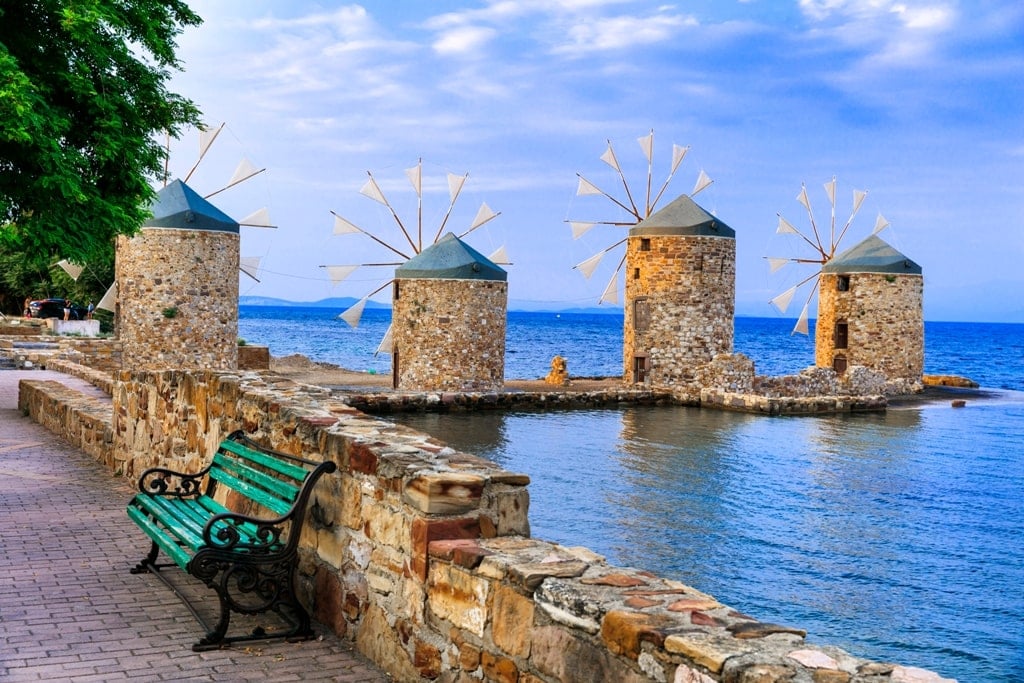 Chios belongs to the North Aegean Islands in Greece