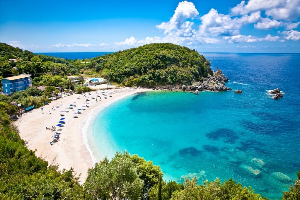 Sarakiniko Beach, Parga - Best beaches in Mainland Greece