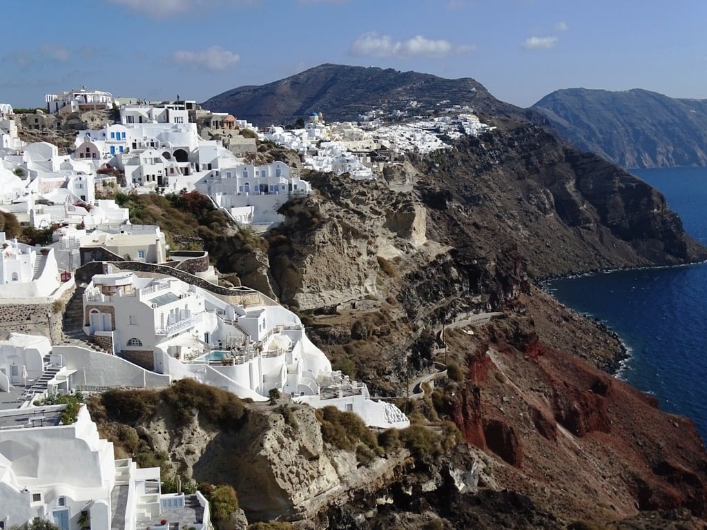 Santorini is one of the best islands to visit in winter