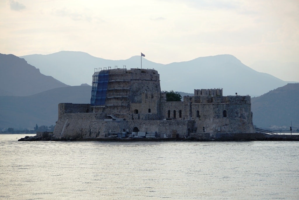 Bourtzi Castle - Peloponnese itinerary