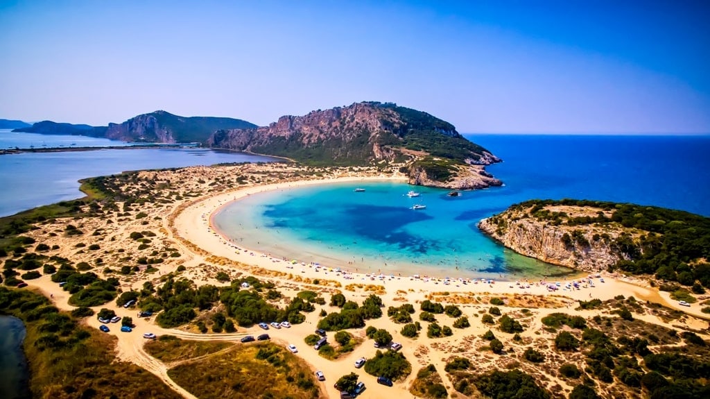 Voidokilia Beach in Mainland Greece - Best Beaches in Greece