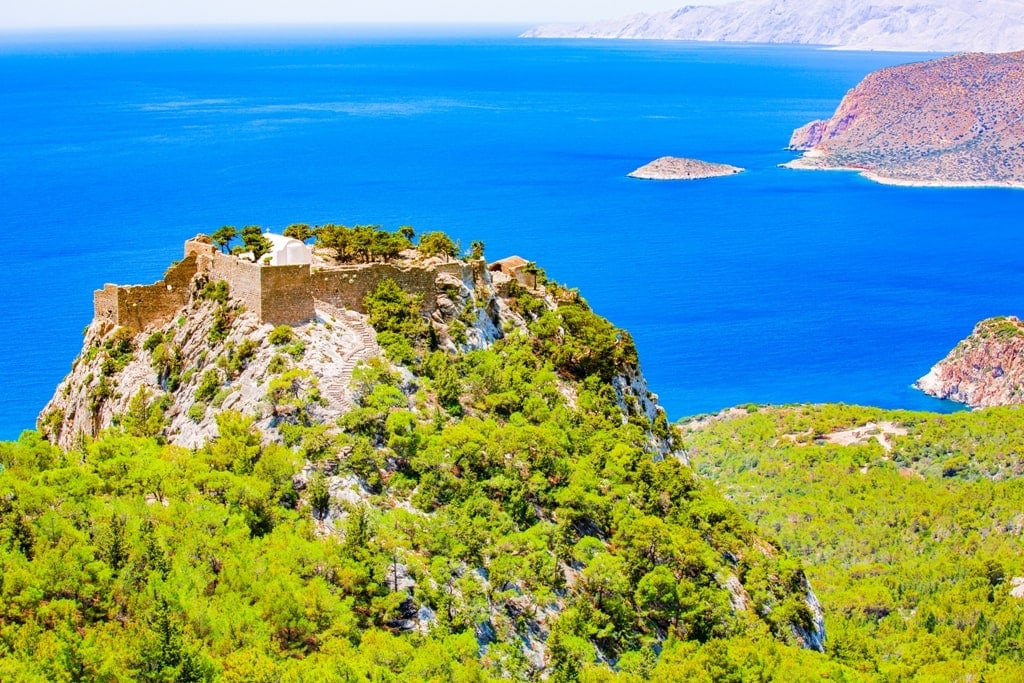 Monolithos Castle - Best ancient Greek castles