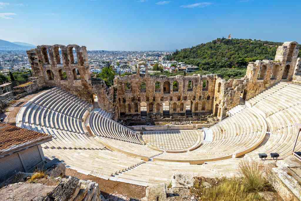Odeon of Herodes Atticus - Historical sites Athens