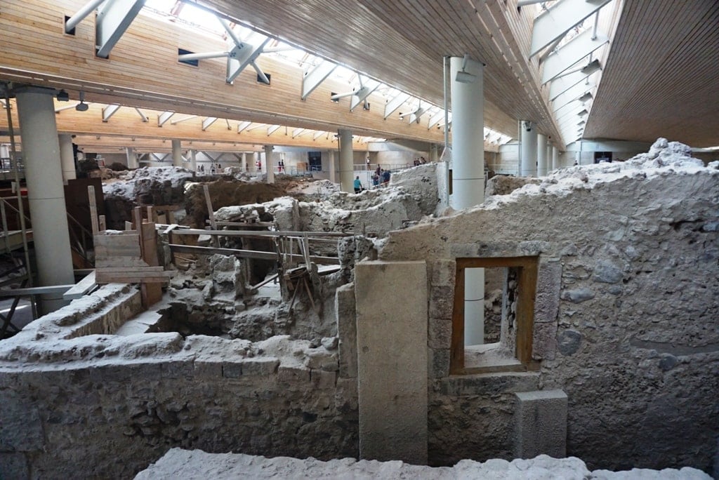 Archaeological Site of Akrotiri - Santorini itinerary