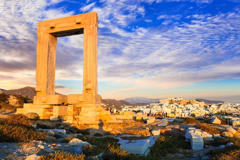 Portara of Naxos - temple of Apollo