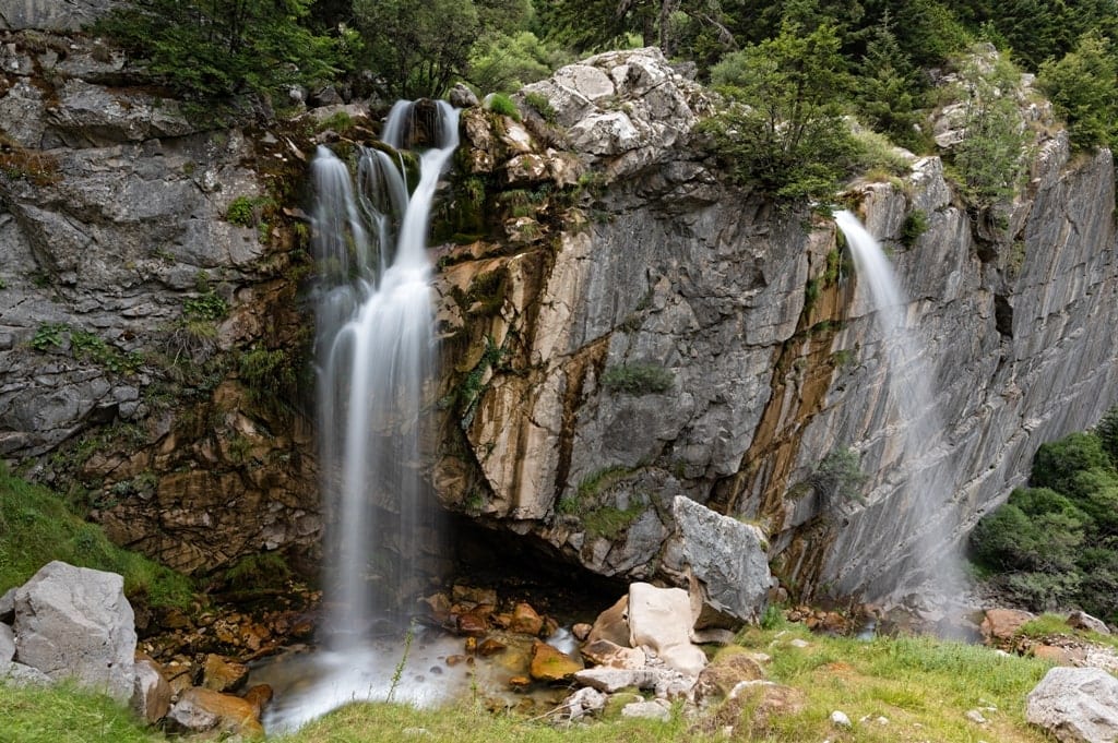 Souda Waterfalls - Greece waterfalls