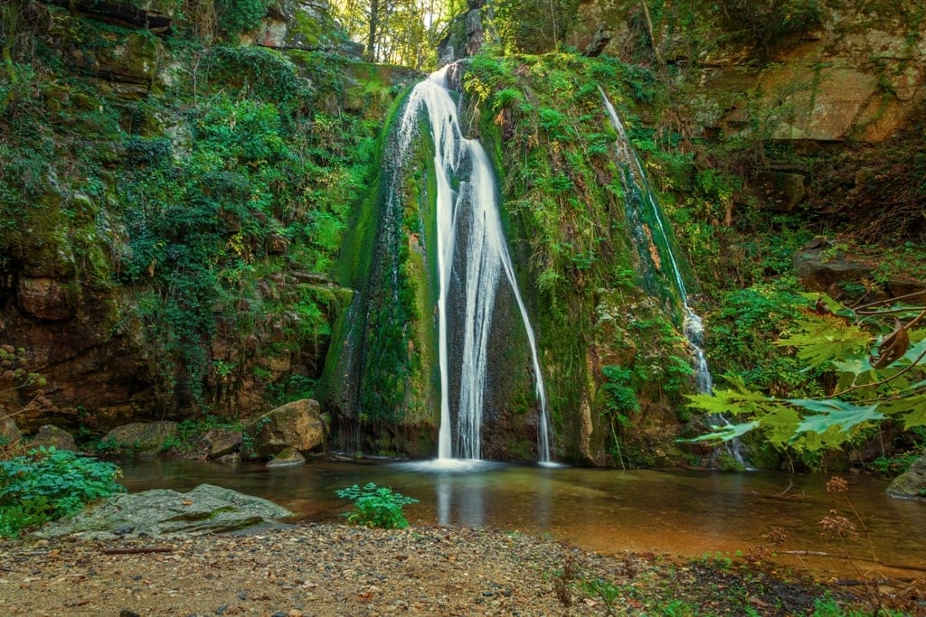 Agia Varvara Waterfall Halkidiki Greece