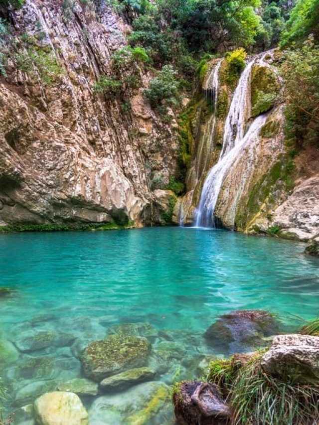 Polilimnio Waterfalls - Greek Waterfalls