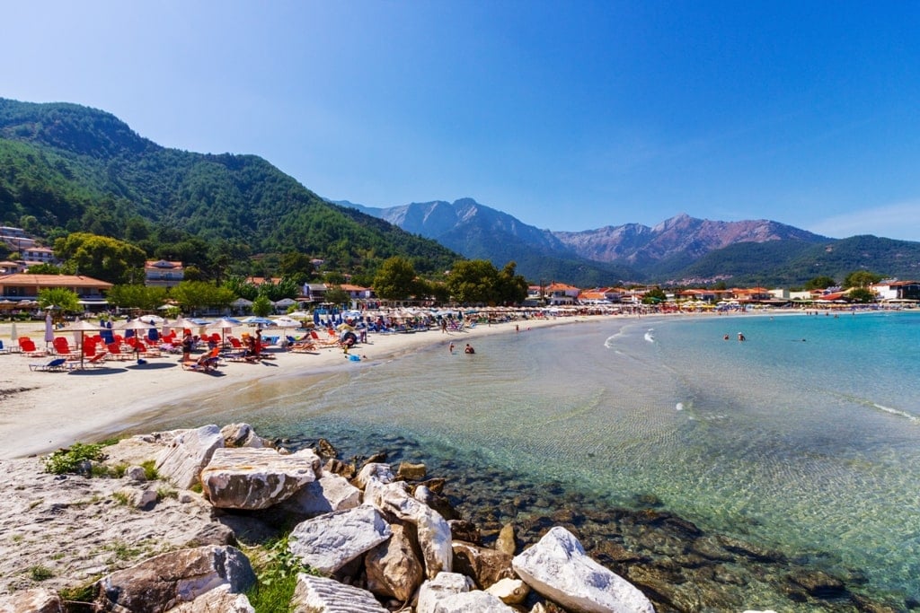 Psili Ammos - best Thassos Beaches