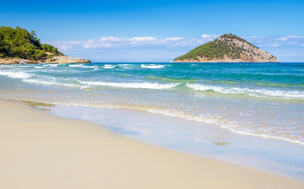 Paradise beach - best beaches in Thassos