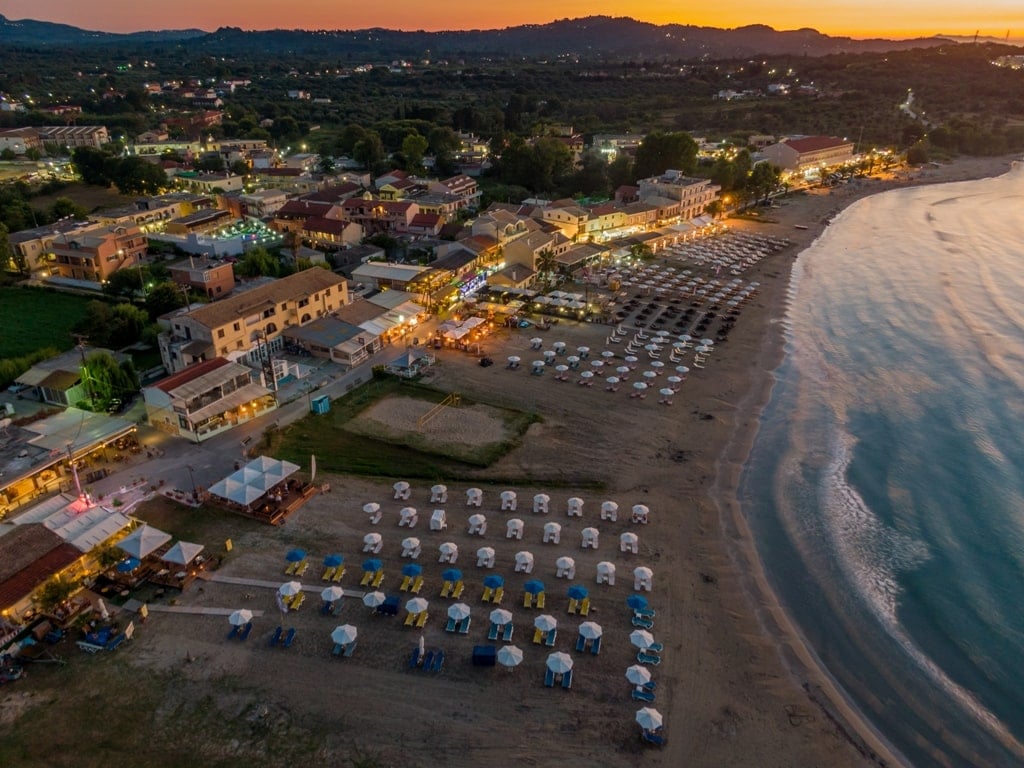 Roda Beach in Corfu