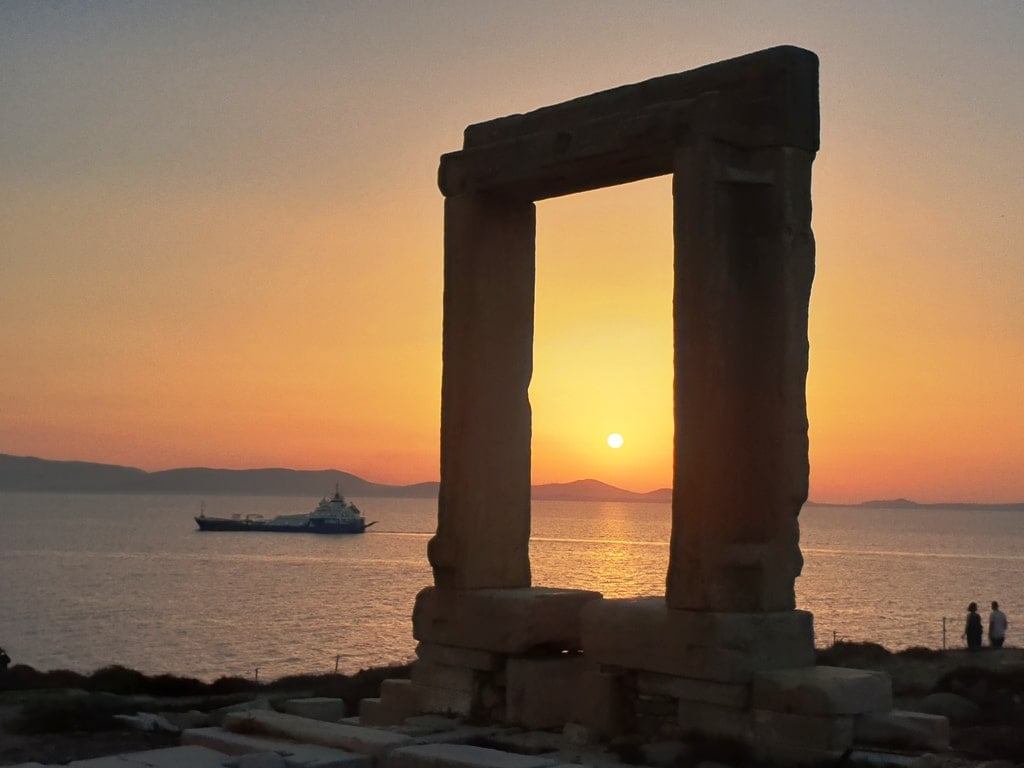 Portara Naxos The Temple Of Apollo Unfolding Greece