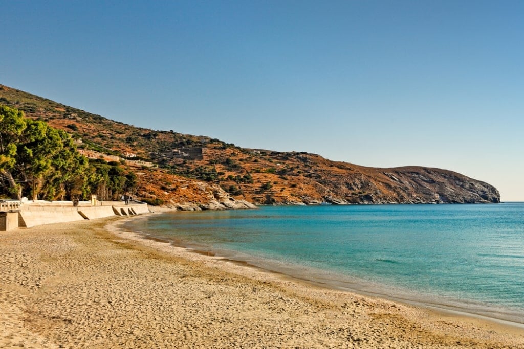 Gialia Beach - best Anrdros beaches