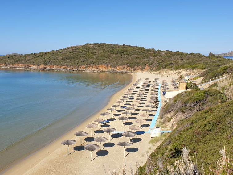 Golden Sand Beach (Chrissi Ammos Beach) - Andros best beaches