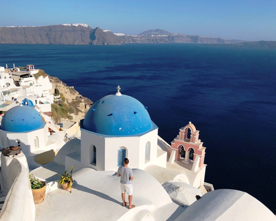 Santorini - Best greek islands to visit in October