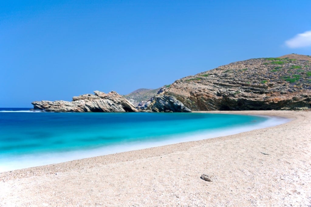 Vori Beach Andros Greece