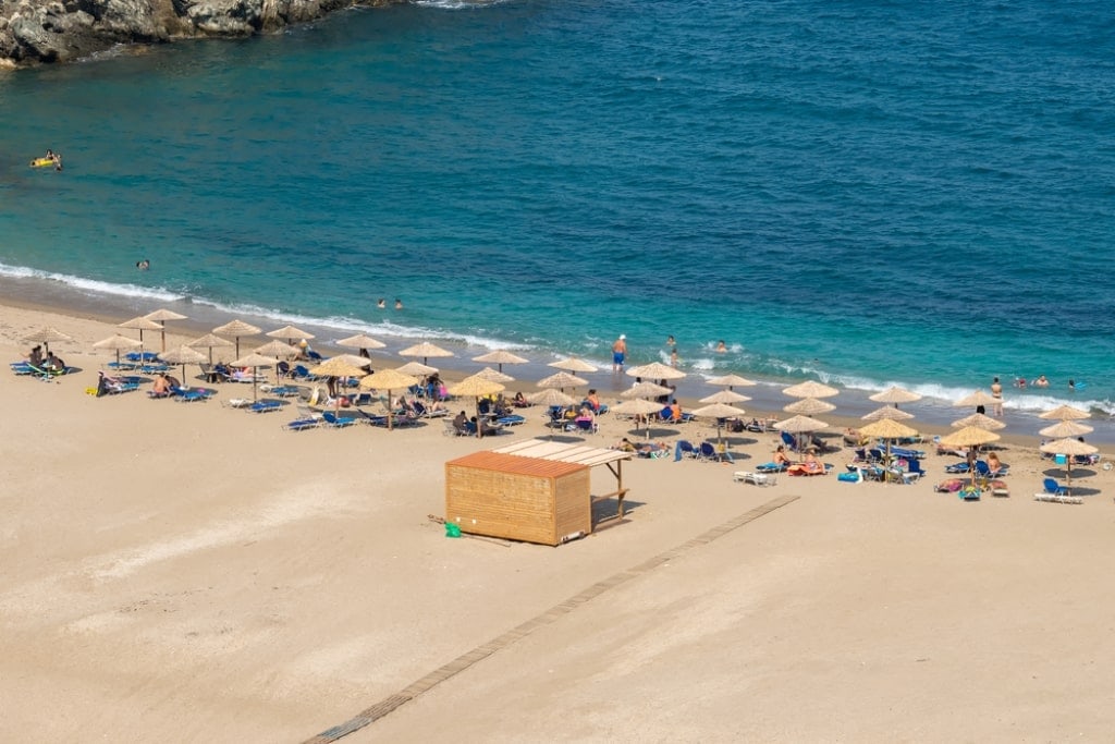 Zorkos Beach - Andros beaches Greece