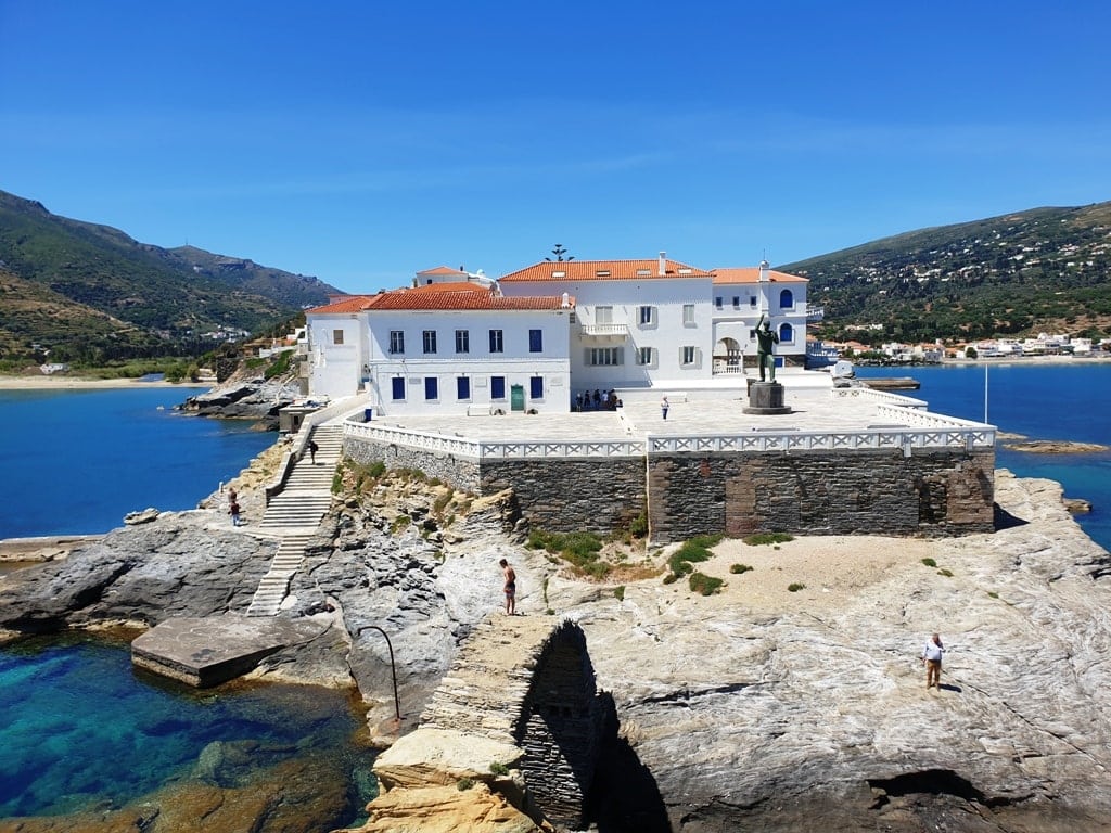 Andros island Greece - cheap Greek islands to visit