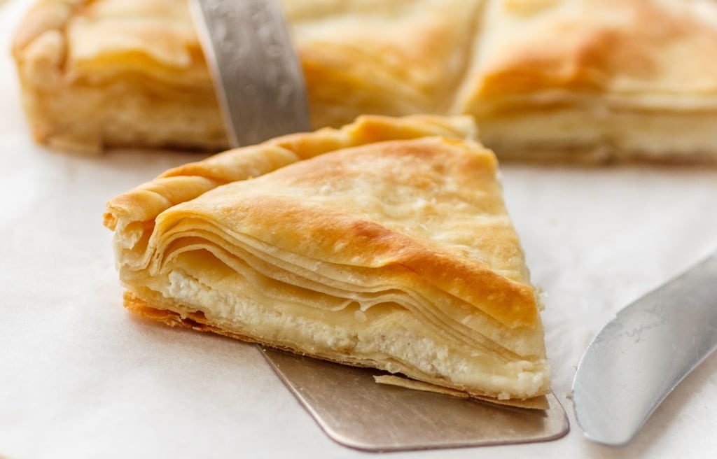 cheese pie - greek street food