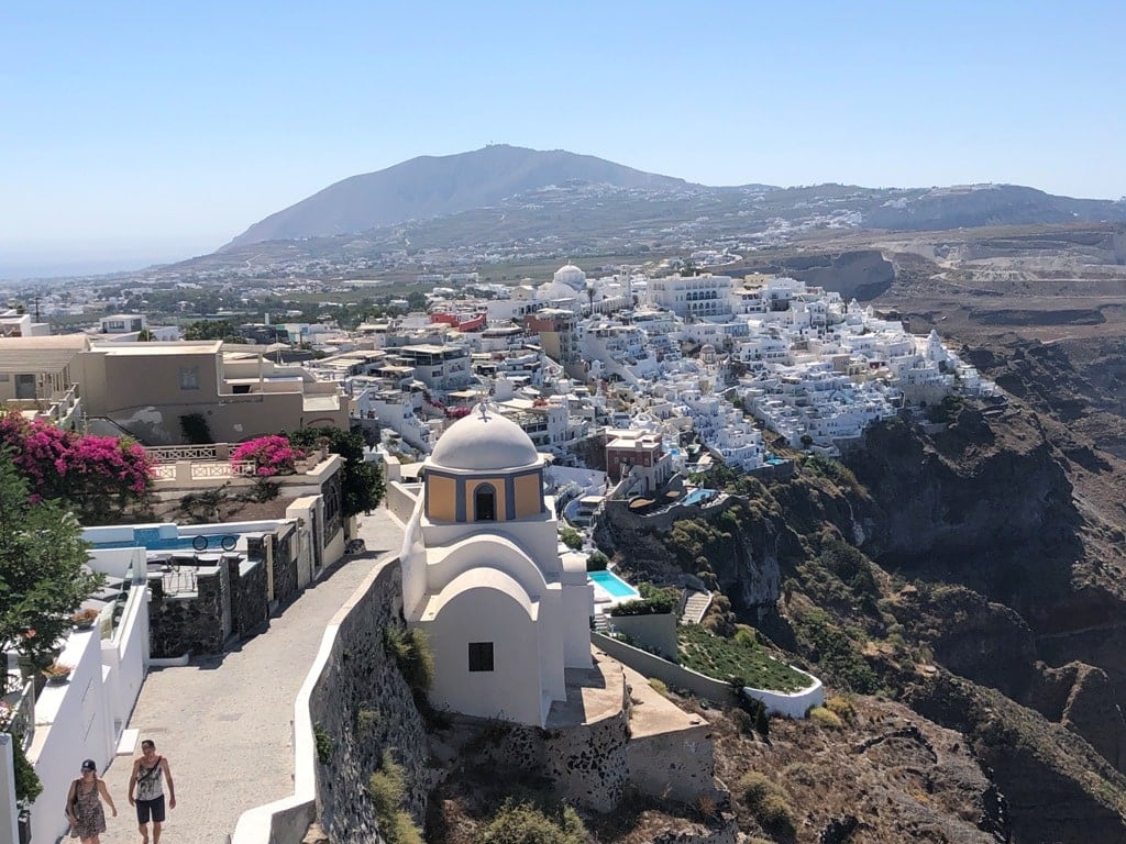 Fira - villages of Santorini