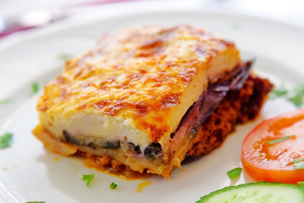 What is Greece's national food? Moussaka
