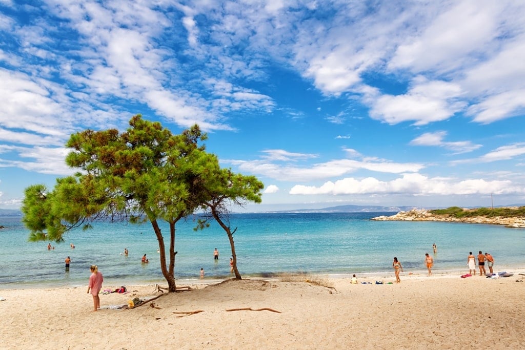 Vourvourou Beach - Best beaches in Sithonia 