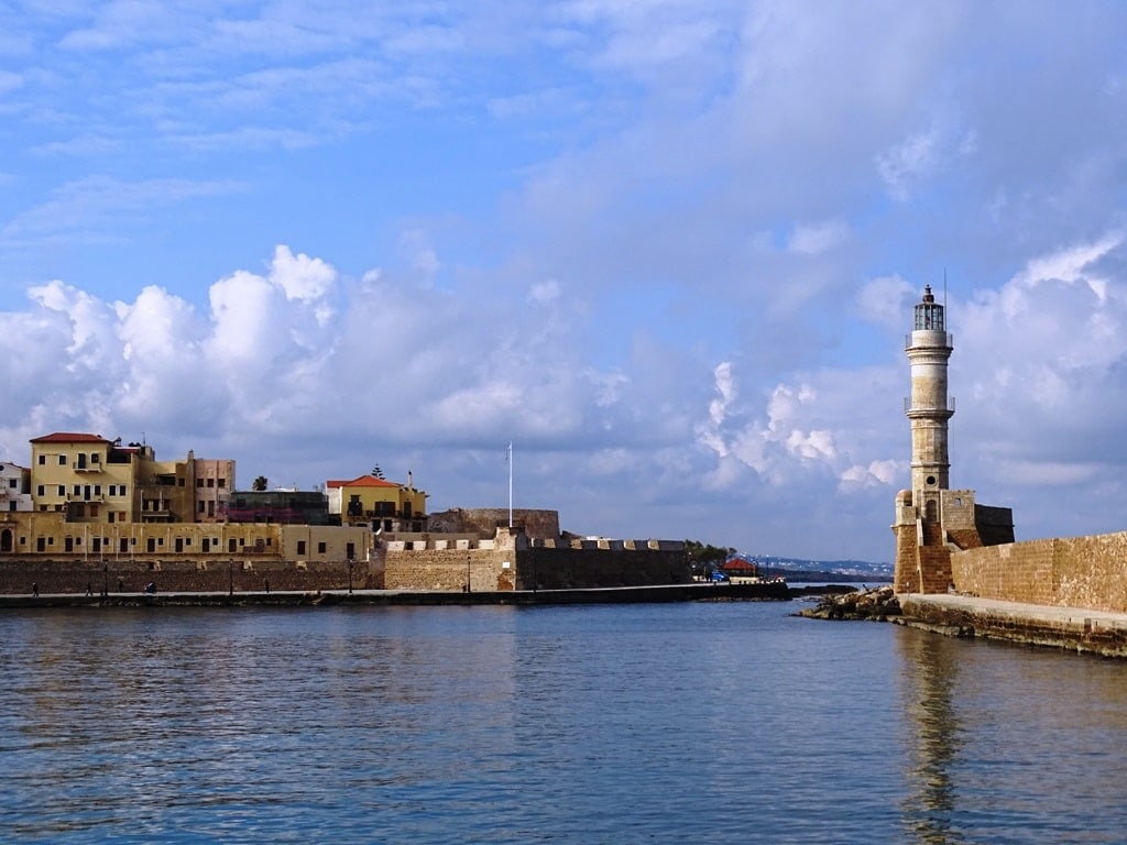 Chania Lighthouse, Crete - Best lighthouses in Greece