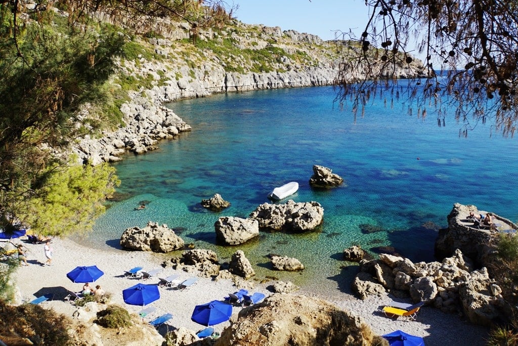 Anthony Quinn Beach - Things to do in Rhodes Greece