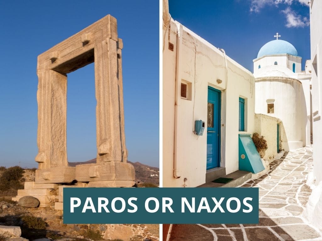 Paros or Naxos? Which island to visit?