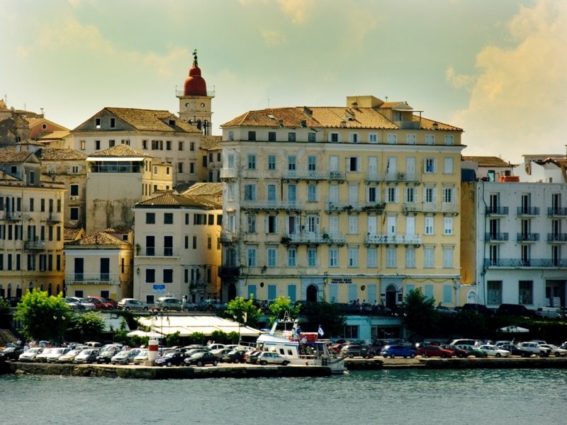 Corfu island Greece