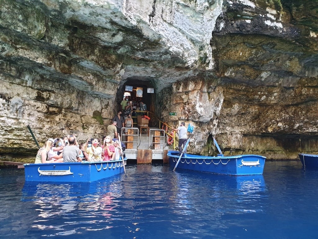 Melissani Cave in Kefalonia