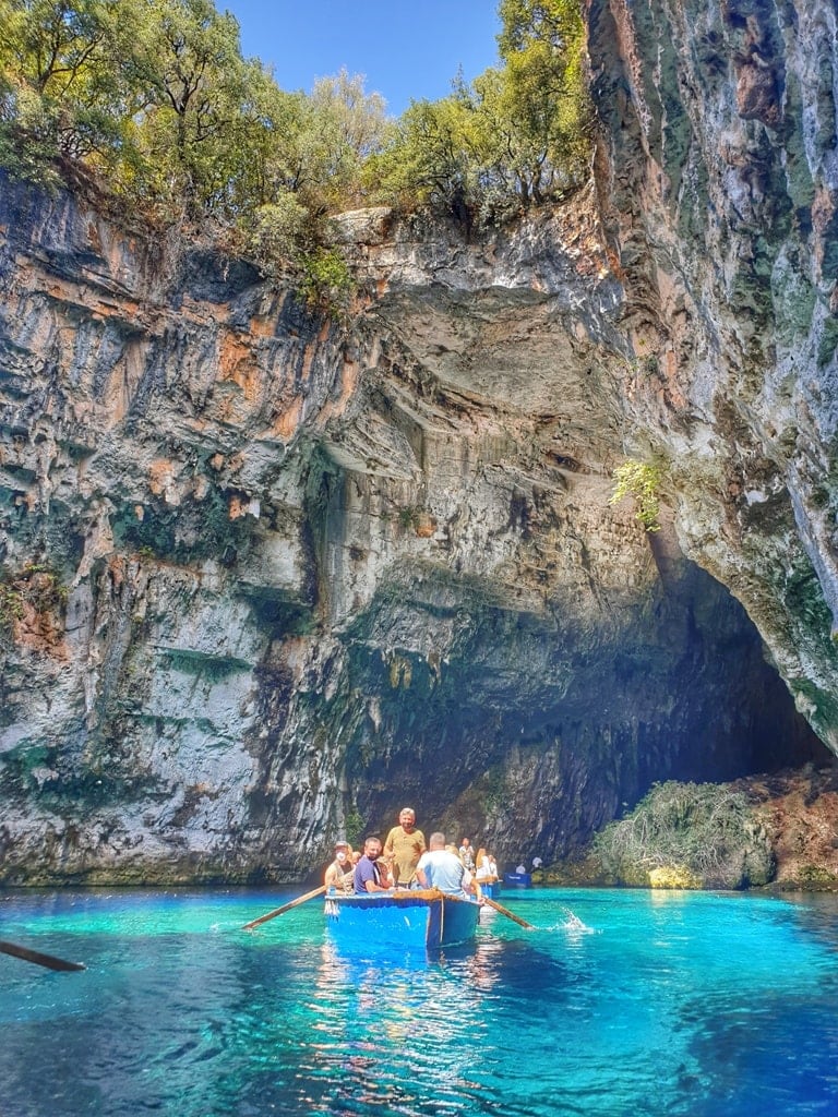 Melissani Cave - famous Caves in Kefalonia 