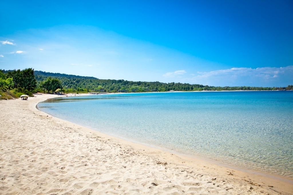 Paliouri Beach - best beaches in Kassandra