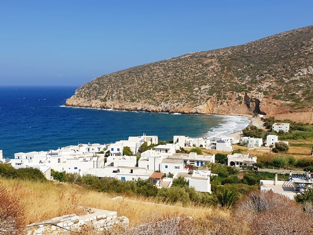 Village of Apollonas in Naxos