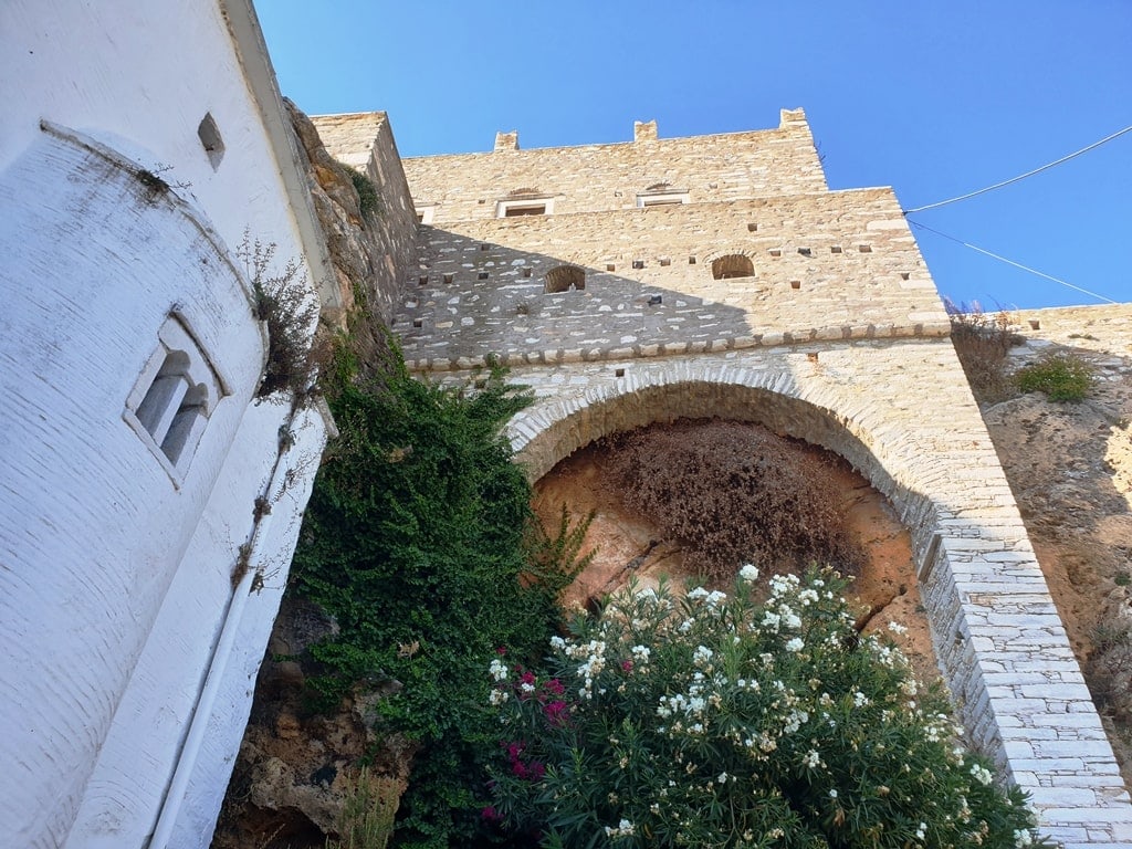 Tower of Zevgolis Apiranthos Naxos