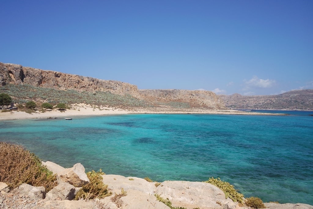 Gramvousa beach in Crete
