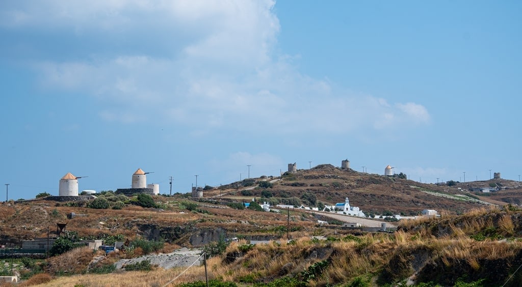 windmills at Gavrilos Hill, Emporio