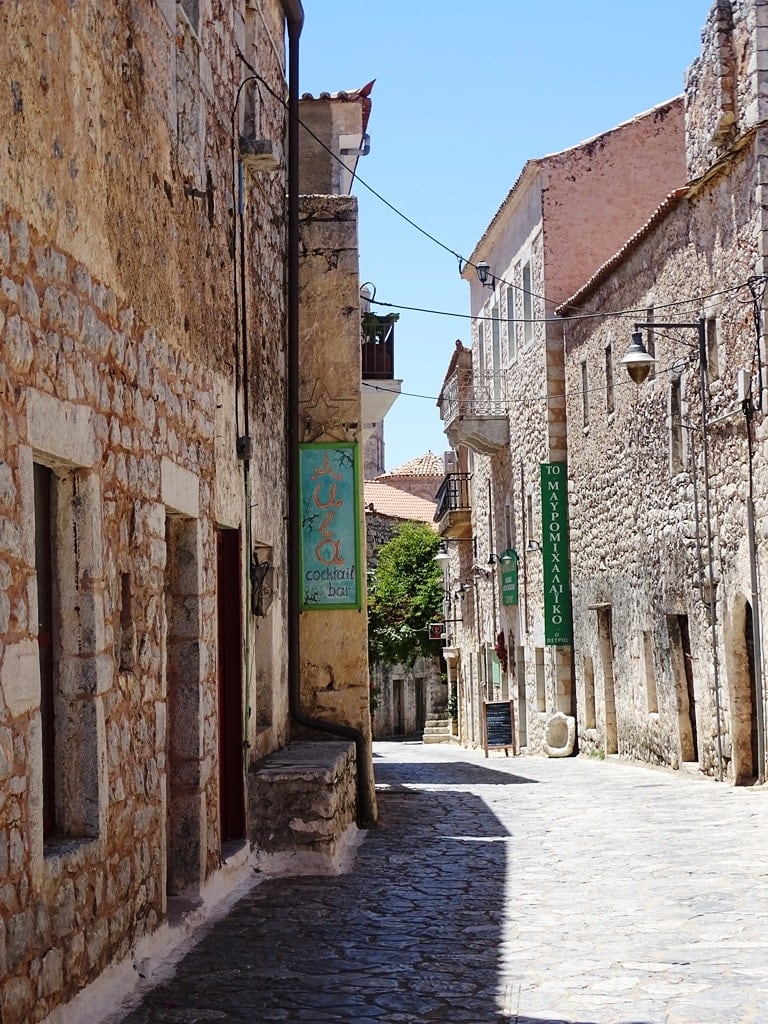 Areopoli town 