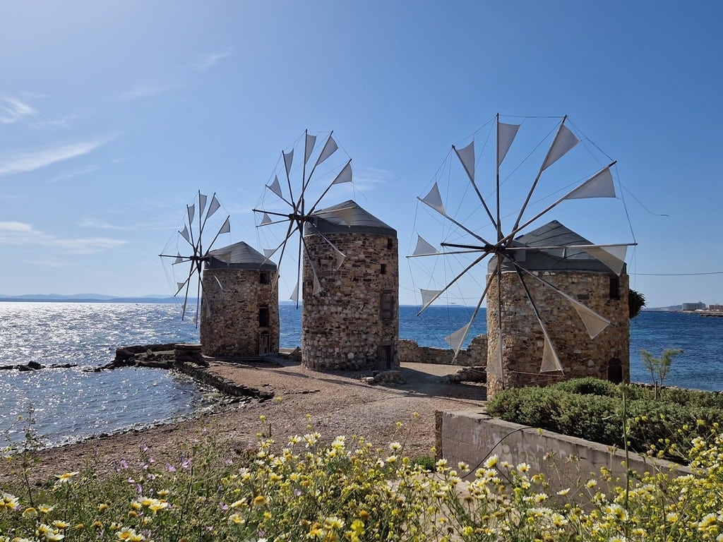 Chios windmills
